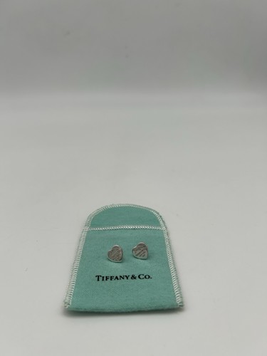 Tiffany & Co. 925 Return Mini Heart Stud Earrings