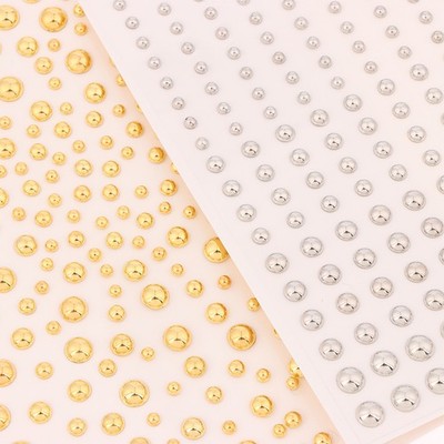 1 Blatt Gold/Silber Nicht Piercing Lippennägel Aufkleber Selbstklebend Fake Lip Nail