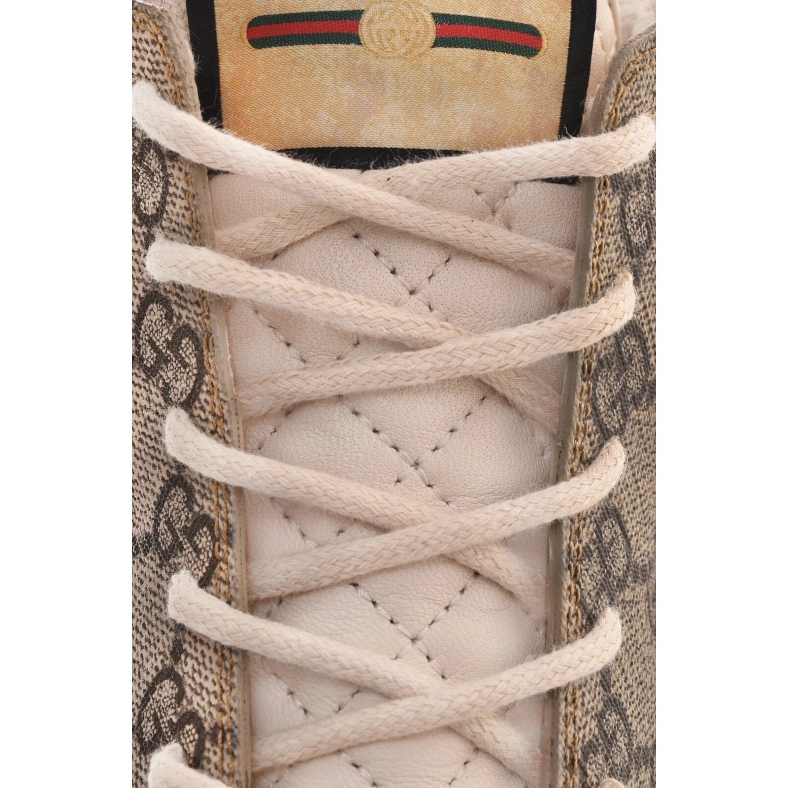 NEW Gucci GG Supreme Leather Ankle Boots 659691 UC810 Size 37.5 | US 7.5 image 8