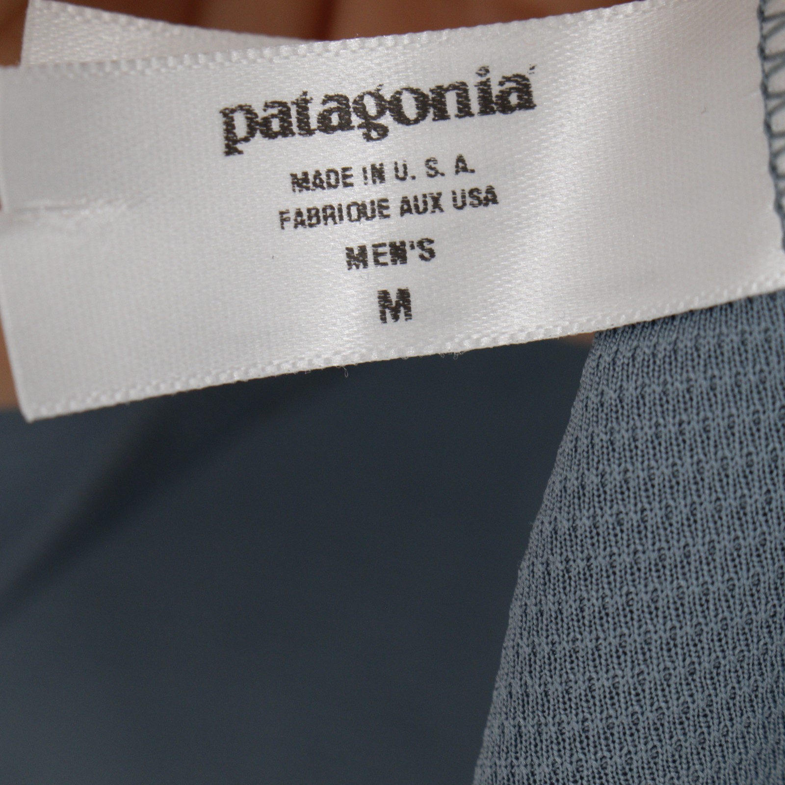 Vintage Patagonia Capilene Shirt Mens Medium Crew Neck Made In USA short sleeve thumbnail 4