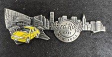 Hard Rock Cafe Pin- New York 3D Skyline Guitar Series Limited Edition 500
