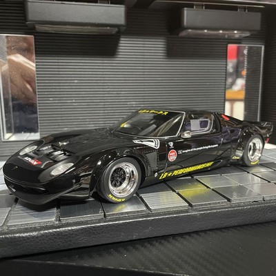 GT SPIRIT 1/18 ミウラLB Works ADVAN ① Lamborghini Miura LB Works 1/18 GT Spirit Model