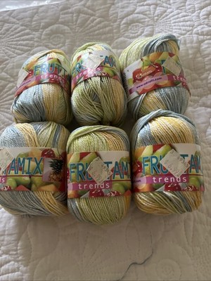 Adriafil Yarn Fruttamix Trends Yarn 6 Skeins