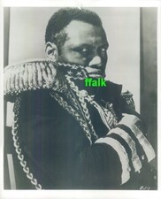Press Photo: PAUL ROBESON 8x10 B&W