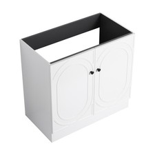 36" Freestanding Bathroom Vanity  2 Soft-Close Cabinet Doors KD-Packing -Ex