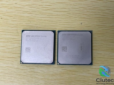 QTY LOG OF 2 AMD A10-9700E Series 3Ghz 4-Core Socket AM4 CPU Processor Excavator