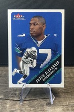 2000 Fleer Tradition Shaun Alexander Rookie Card #331. rookie card picture