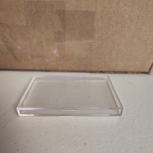 lot of (175+) 10-COUNT CLEAR 2-PIECE PLASTIC STANDARD CARD STORAGE CASES