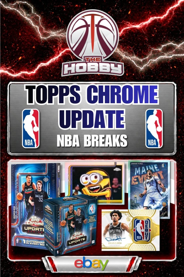 🏀Chrome Update🏀 Hobby Box Breaks! Find Debut Patch Autos!
