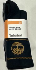 Timberland Mens Cushioned Crew Socks 6-Pairs ...