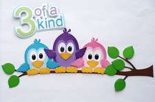 Scrapbook Title  Large Paper Piecing, 3 of a kind, Premade, Cousins, Friends