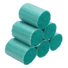 12 Rolls Latch Hook Yarn, Latch Hook Kit Yarn Hook Rugs Crochet, Green Blue
