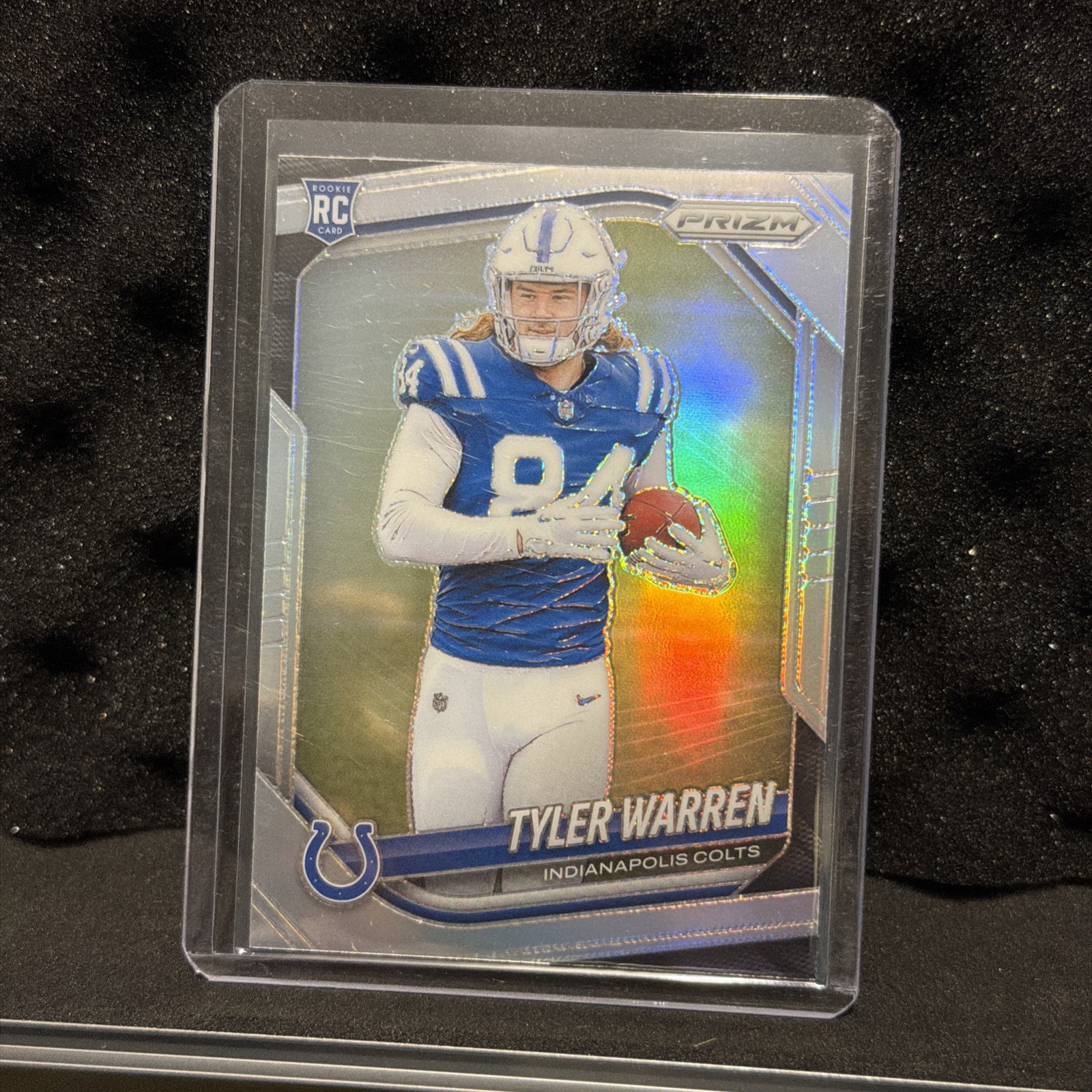2025 Panini Prizm - Rookies Tyler Warren #339 Silver Prizm (RC)