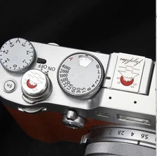 Hot Shoe Cover Shutter Button Mount Fuji Suitable for Fuji, Nikon, Canon, Sony