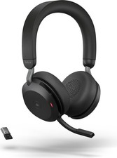 Jabra Evolve2 75 MS Stereo Headset USB-A Micr...