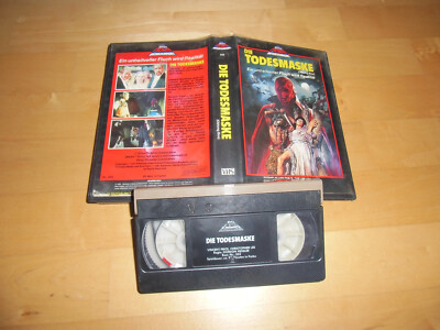 Die Todesmaske,Edgar Allen Poe,Vincent Price,Christopher Lee, VHS Rarität,gr.Box