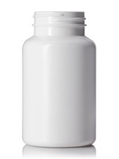 225 cc White HDPE Pill Packer Plastic Bottle 45/400 Neck - CASE OF 280 Bottles