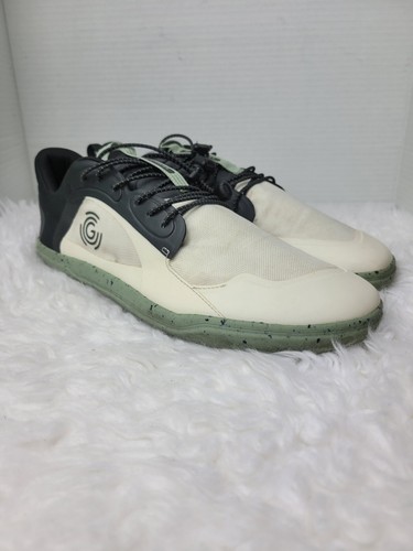 Groundies Men’s Minimalist Shoes Size1 12 White Black Barefoot
