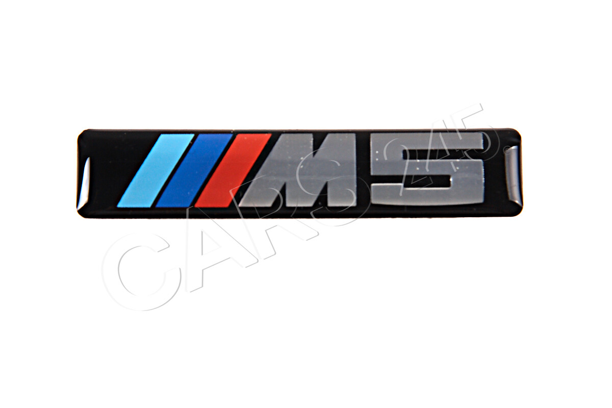 Original BMW E60 Flügel Fender Grill M5 Emblem Zeichen OEM 