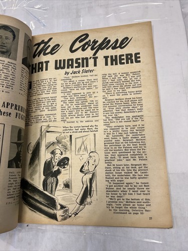 Human Detective Magazine December 1947 Vintage early pulp - Imagen 9 de 18