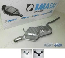 IMASAF Auspuff Endtopf für Audi A6 (C5) Facelift quattro 1.8 T/2.4/2.5TDI rechts