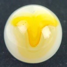 Rare Vitro Agate V Patch Vintage Marble 5/8 MINT