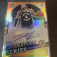 2021-22 Donruss Optic #SS-DWJ Duane Washington Jr. Signature Series
