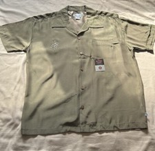Men's Vintage 2000's BC ETHICBamboo Olive Green Size L Made in the USA
