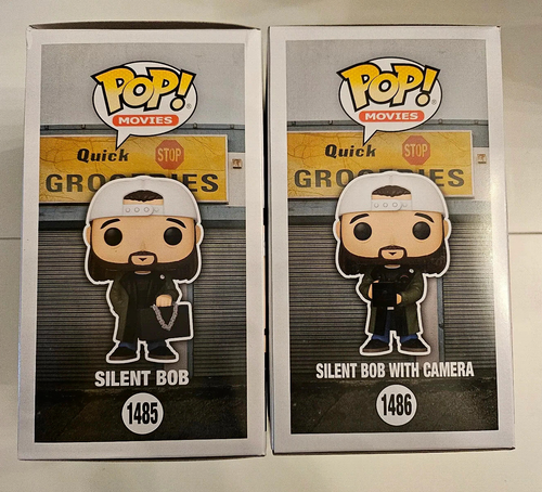 Funko Pop! Películas: Clerks - Silent Bob 2pk paquete 1485 1486 Funko.com exclusivo - Imagen 2 de 5