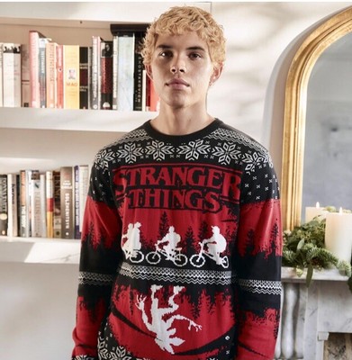 stranger things xmas jumper