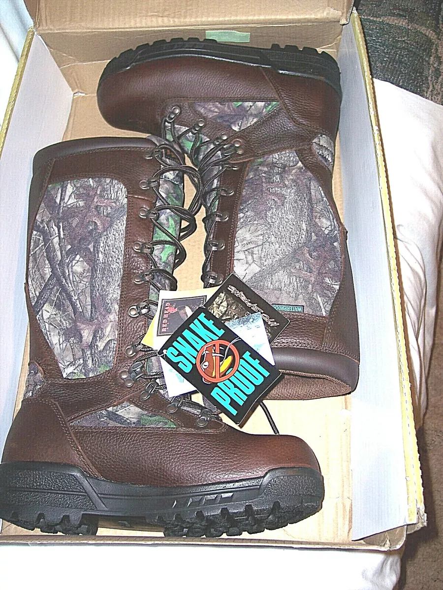 Redhead snake clearance proof hunting boots