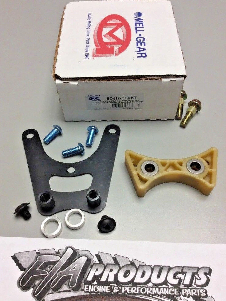 Chevrolet GM LS Timing Chain Damper AND Adapter Bracket Kit Melling BD417-DBRKT
