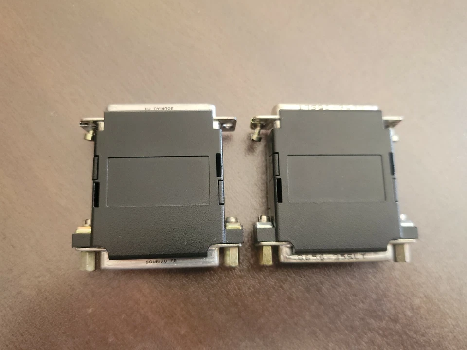 2x DB25 25 Pin Female to Female Parallel Port Null Modem Adapter Gender Changer - Image 4 of 4