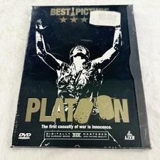 Platoon DVD (2001) THX Digitally Mastered-Factory Sealed. NEW