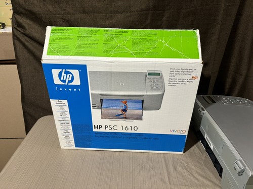 HP PSC 1610 All-In-One Inkjet Printer Copier Fax Good Working Condition With Box - Picture 15 of 17