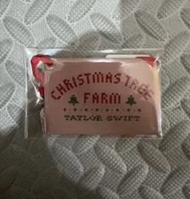 Taylor Swift tree Farm Sign Official Metal Ornament Merch With Christmas