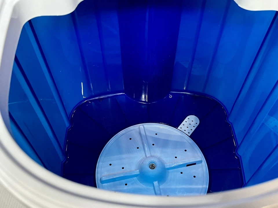 Zeny 6.6 Mini Portable Washing Machine Spin-Dry Laundry Washer Save Space Camp - Image 3 of 4