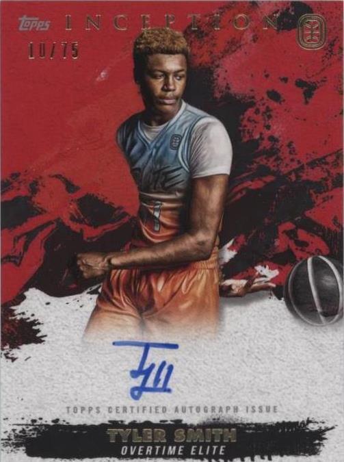2021-22 Topps Inception OTE Overtime Elite - Inception Autographs Tyler ...