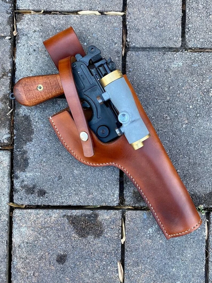 Funda DL-44 Bespin Luke Skywalker ESB, funda para pistola, funda para pistola de cuero solamente Foto 2 de 4