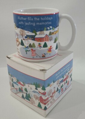 American Greeting Especially for Mother Christmas Coffee Mug 61119 Vintage