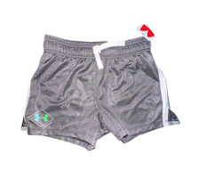 NWT UA Under Armour sz YXS Girls Heat Gear Athletic Shorts Textured Loose A20