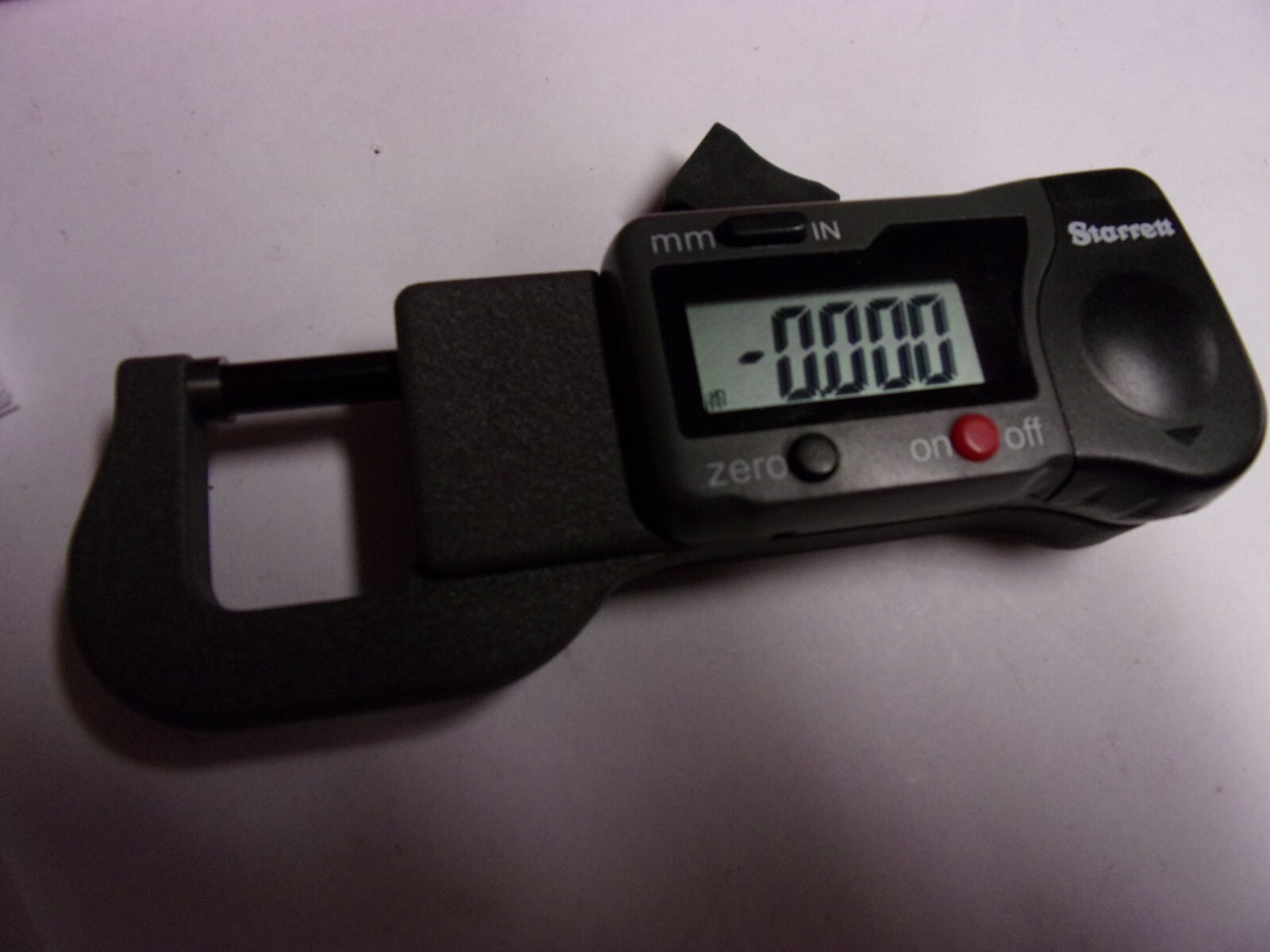 STARRETT 765A Electronic Snap Gage 01/2"/012.7mm. .0005"/.01mm. eBay