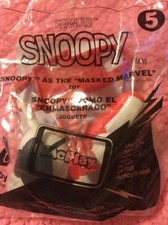 NIP 2018 McDonalds Happy Meal Toy 5 SNOOPY THE MASKED MARVEL