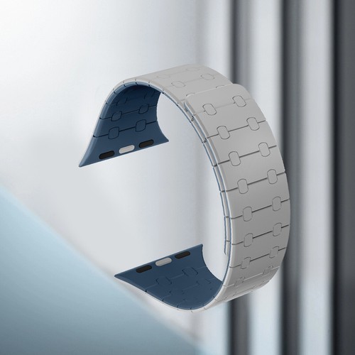 Magnetic Band Sport Silicone Strap For Apple Watch Ultra/Ultra 2 9 8 7 6 SE 5 4 - 第 1/28 張圖片