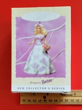 NEW 1995 Hallmark Springtime Barbie Keepsake Easter/Christmas Ornament
