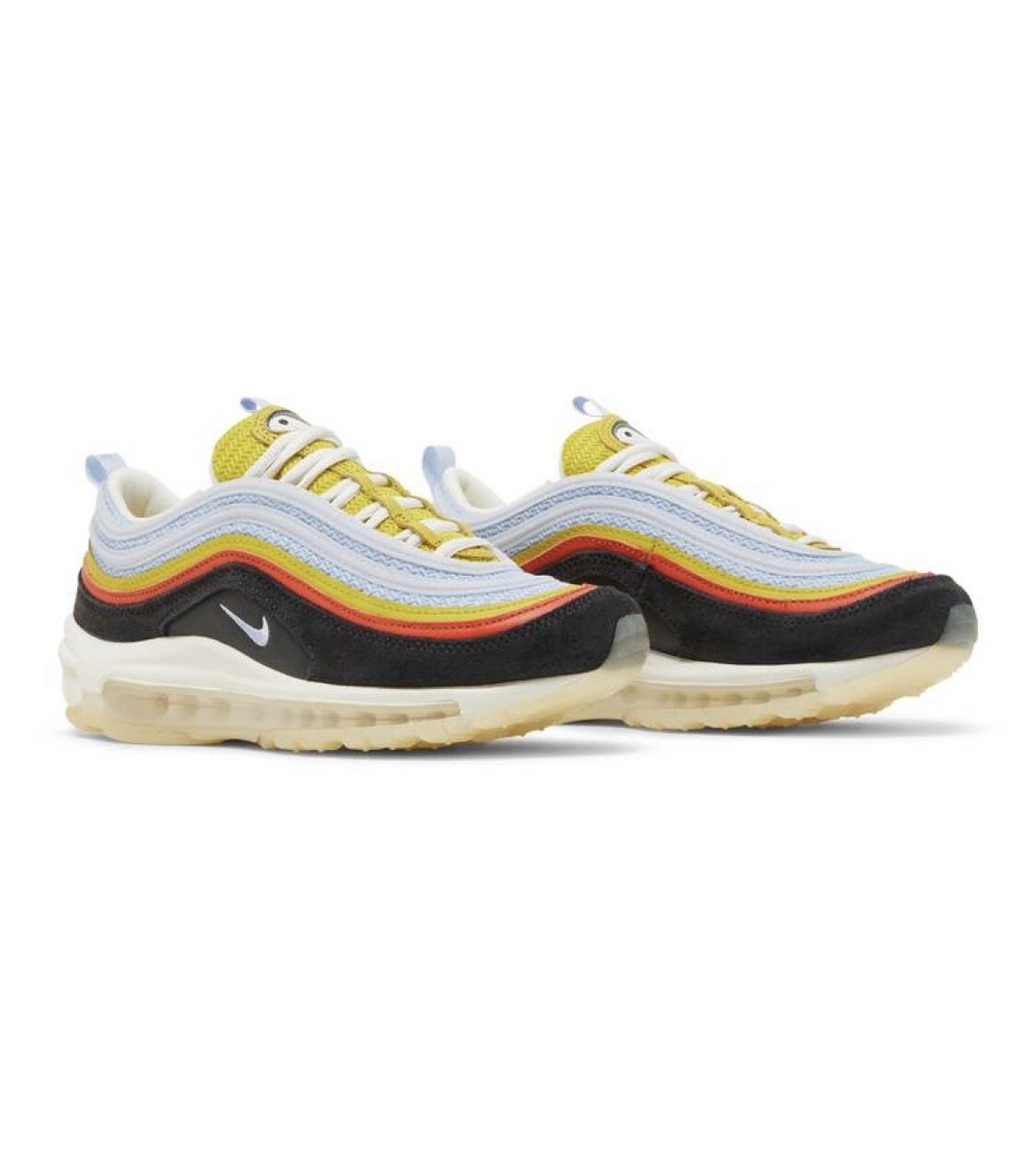 NEW Nike Air Max 97 “Set To Rise” Off Noir Orange DV2195-001 Kid