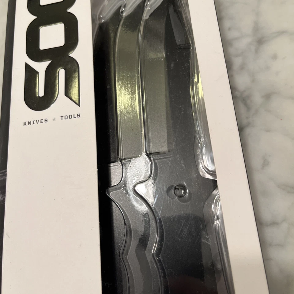 Juego de cuchillos tácticos equilibrados clásicos SOG Fling con funda 3pk NUEVO EN CAJA Foto 3 de 4