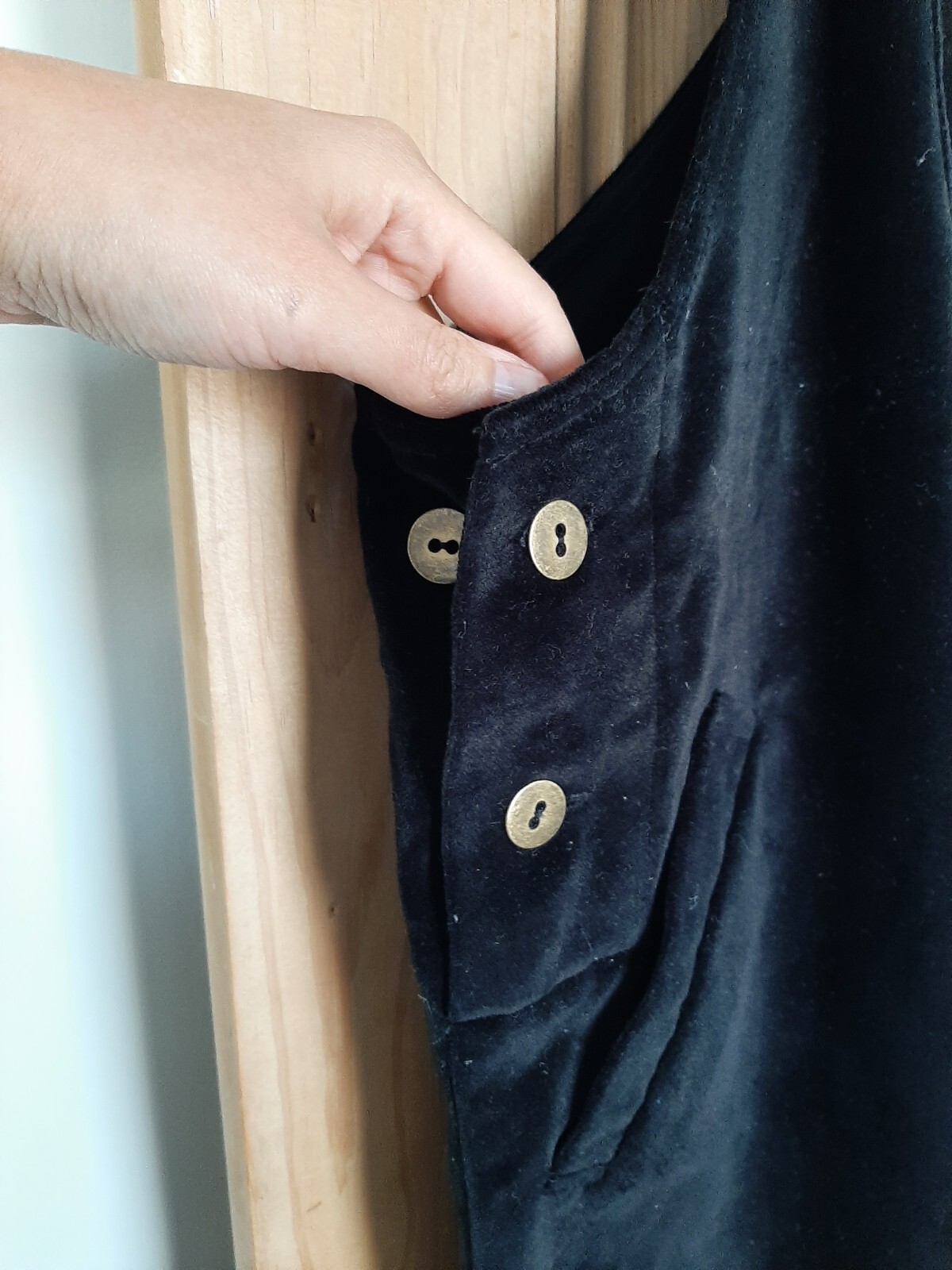 Clary and Peg velvet dungarees, maternity and beyond, RRP £175 image 5