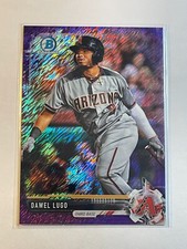 Dawel Lugo 2017 Bowman Chrome Prospect Purple Shimmer Refractor BCP191 Rookie