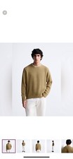 Zara Men Woven Textured Sweater NWT Size Large Original. 69